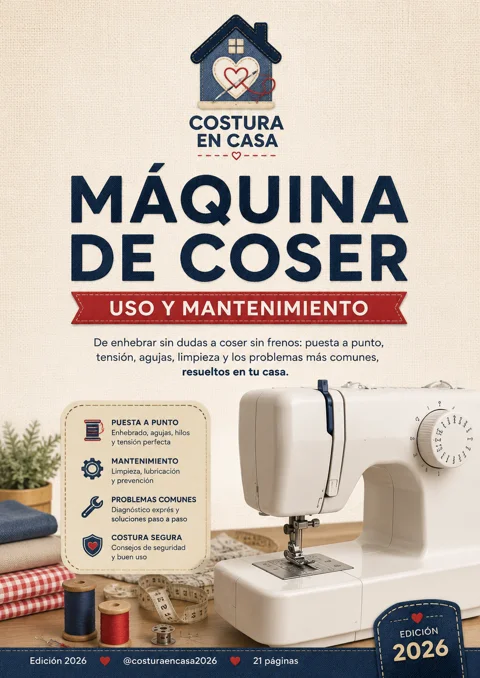 Máquina de Coser: Uso y Mantenimiento