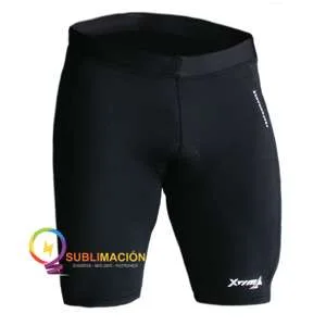 Short ciclista de compresión