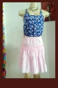 Blusa con tirantes